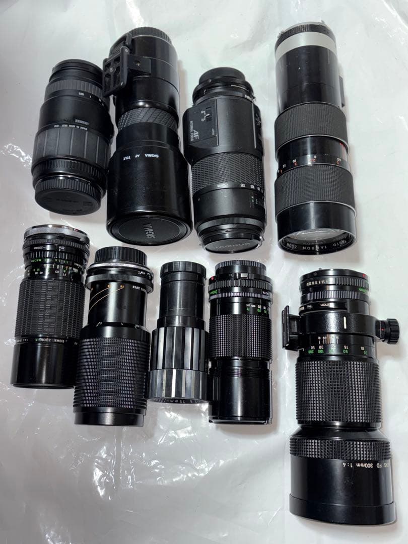 ジャンク　ズームレンズ　単焦点レンズ　9本　まとめて 単焦点レンズとズームレンズの違い | 姫野ばら園八ヶ岳農場