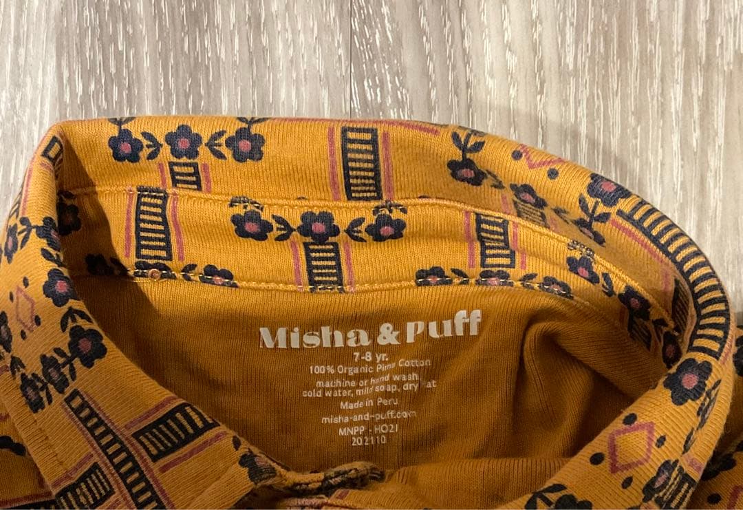 misha and puff 花鉄トップス 7-8y - メルカリ