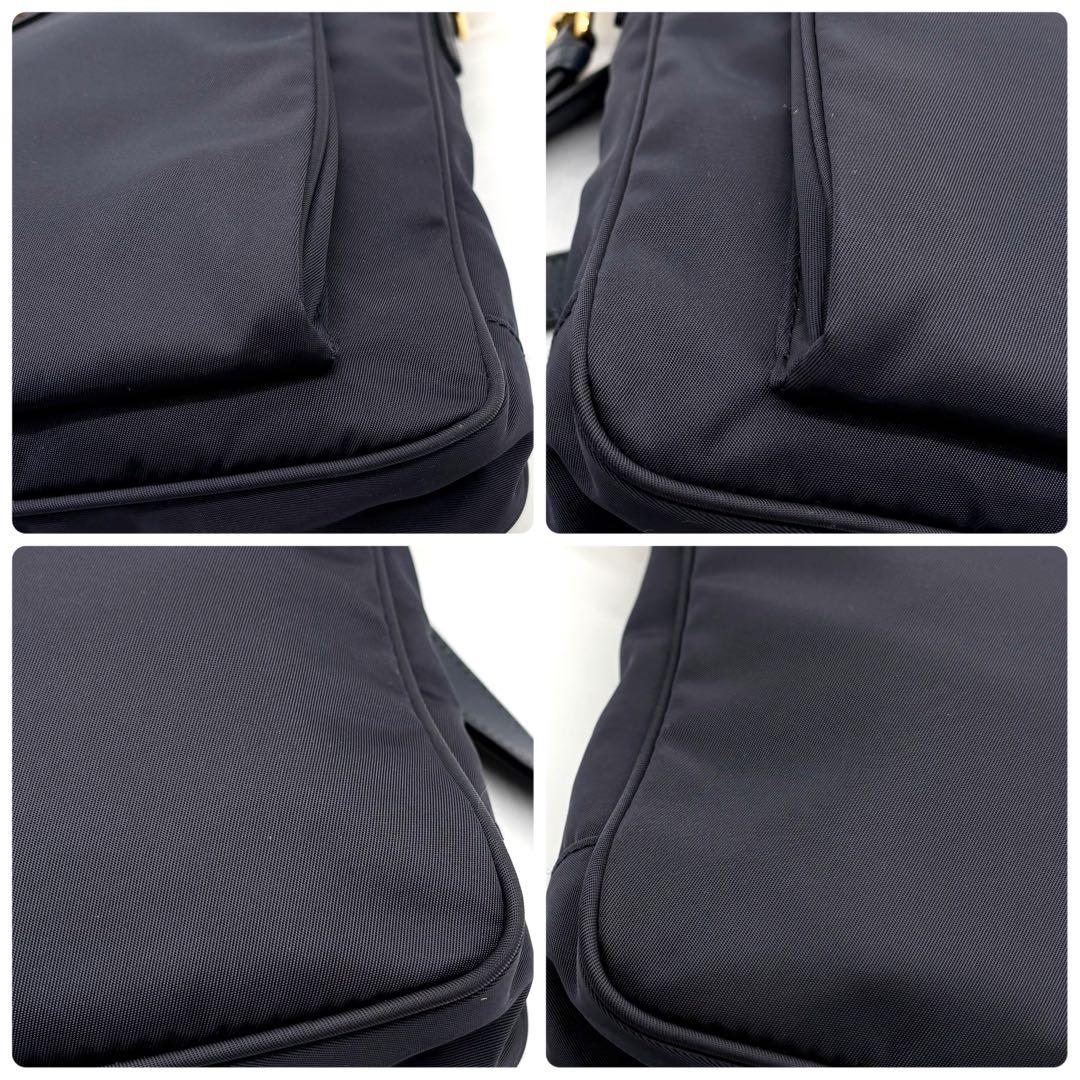 極美品✨プラダ ショルダーバッグ ナイロン サフィアーノ 近年モデル