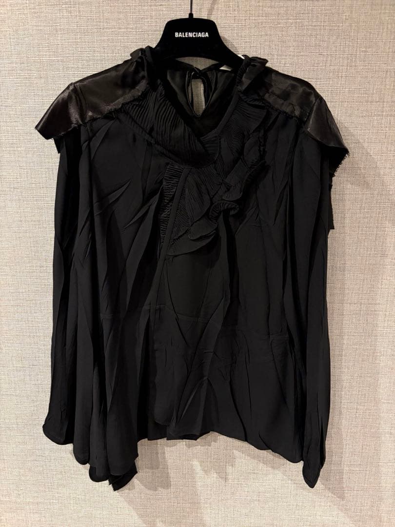 美品⭐︎BALENCIAGA バレンシアガ⭐︎ブリル ブラウス カットソー シルク 楽天市場】バレンシアガ（シャツ・ブラウス｜トップス）：レディース