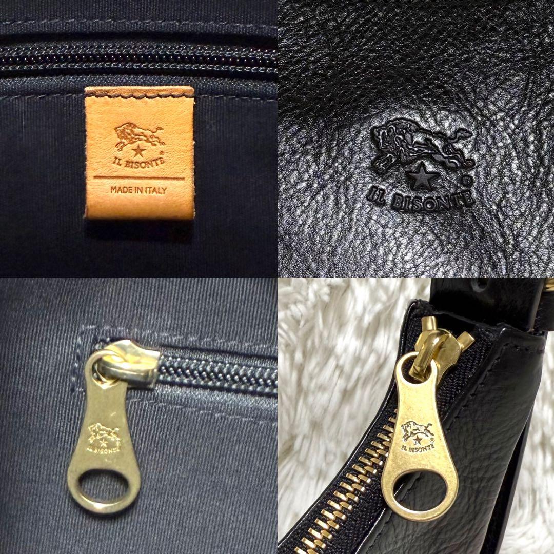 美品 イルビゾンテ ハーフムーン ワンショルダー ショルダーバッグ 新