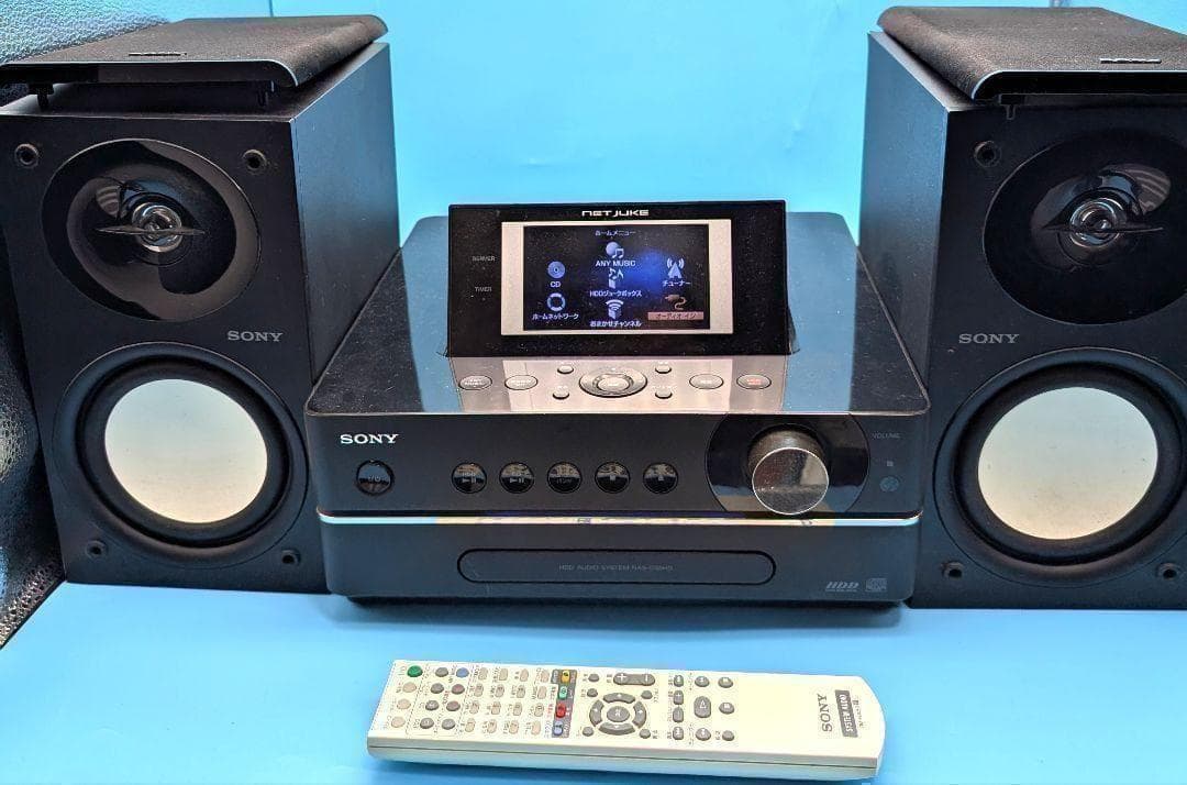 ソニー HDDコンポ NETJUKE NAS-D55HD 容量80GB - メルカリ