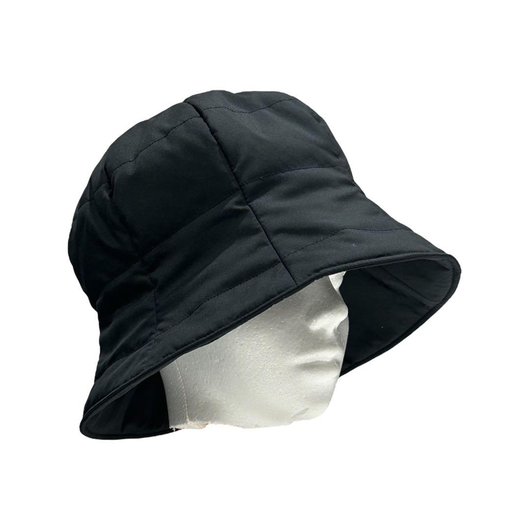 Y’s ワイズ Yohji Yamamoto 中綿 バケットハット ブラック Y-3 Yohji Yamamoto LOGO BUCKET HAT (BLACK) – LOOM OSAKA