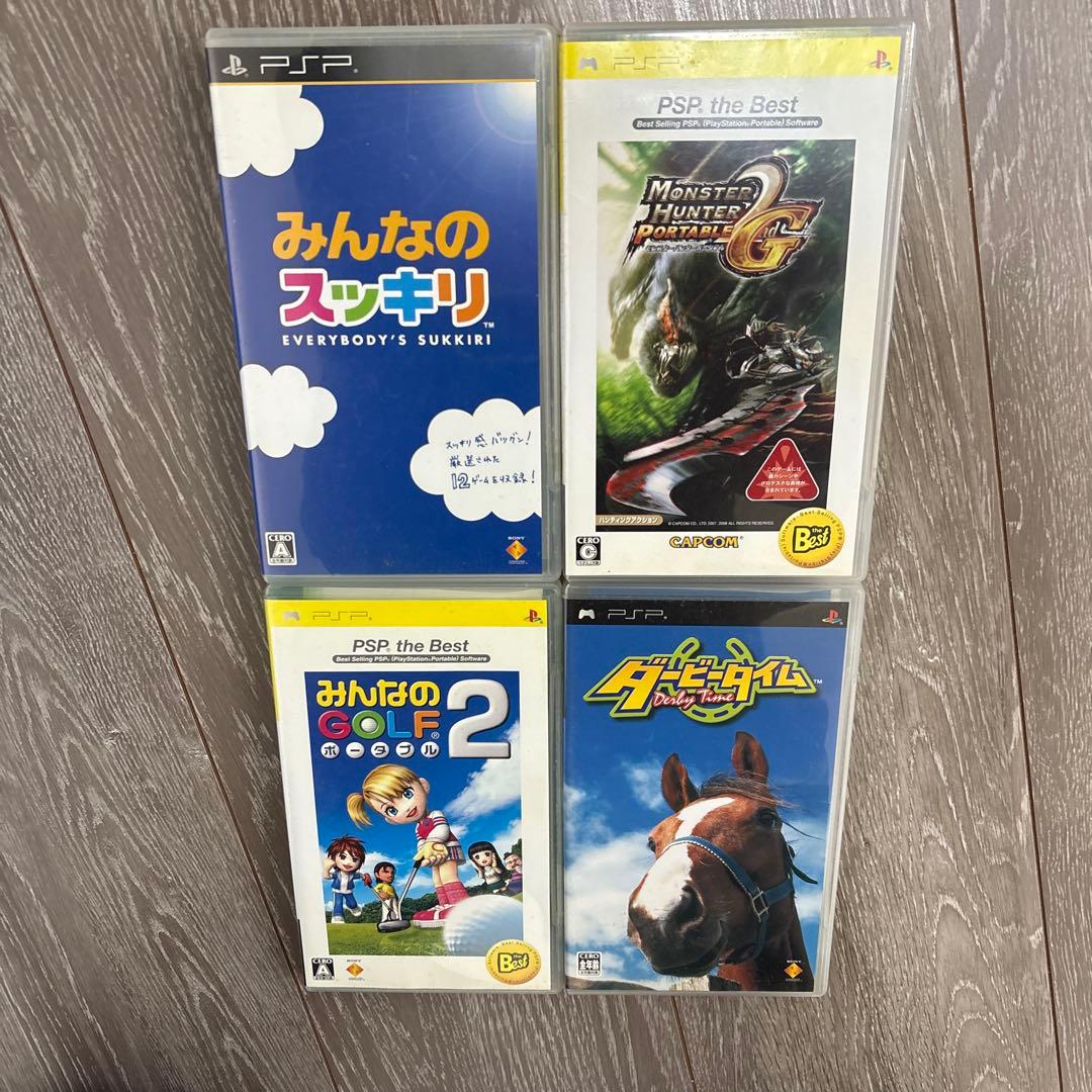 PSPソフト4本セット - メルカリ