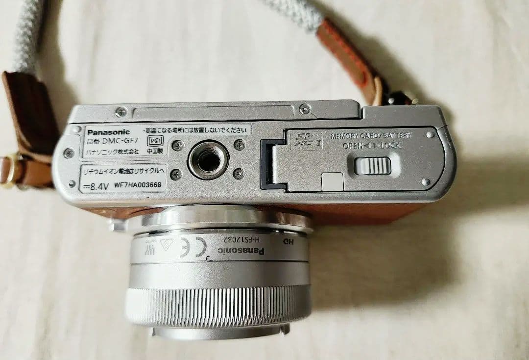 PanasonicLUMIX DMC-GF7Wブラウン パンケーキレンズつき - メルカリ