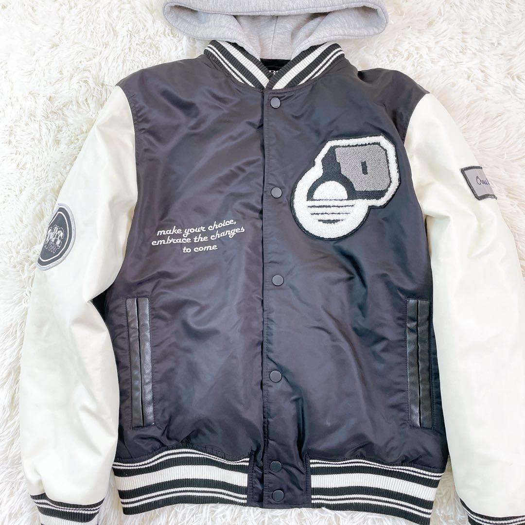 良品✨️ZARA ザラ スタジャン フード付き Mサイズ 黒 - メルカリ