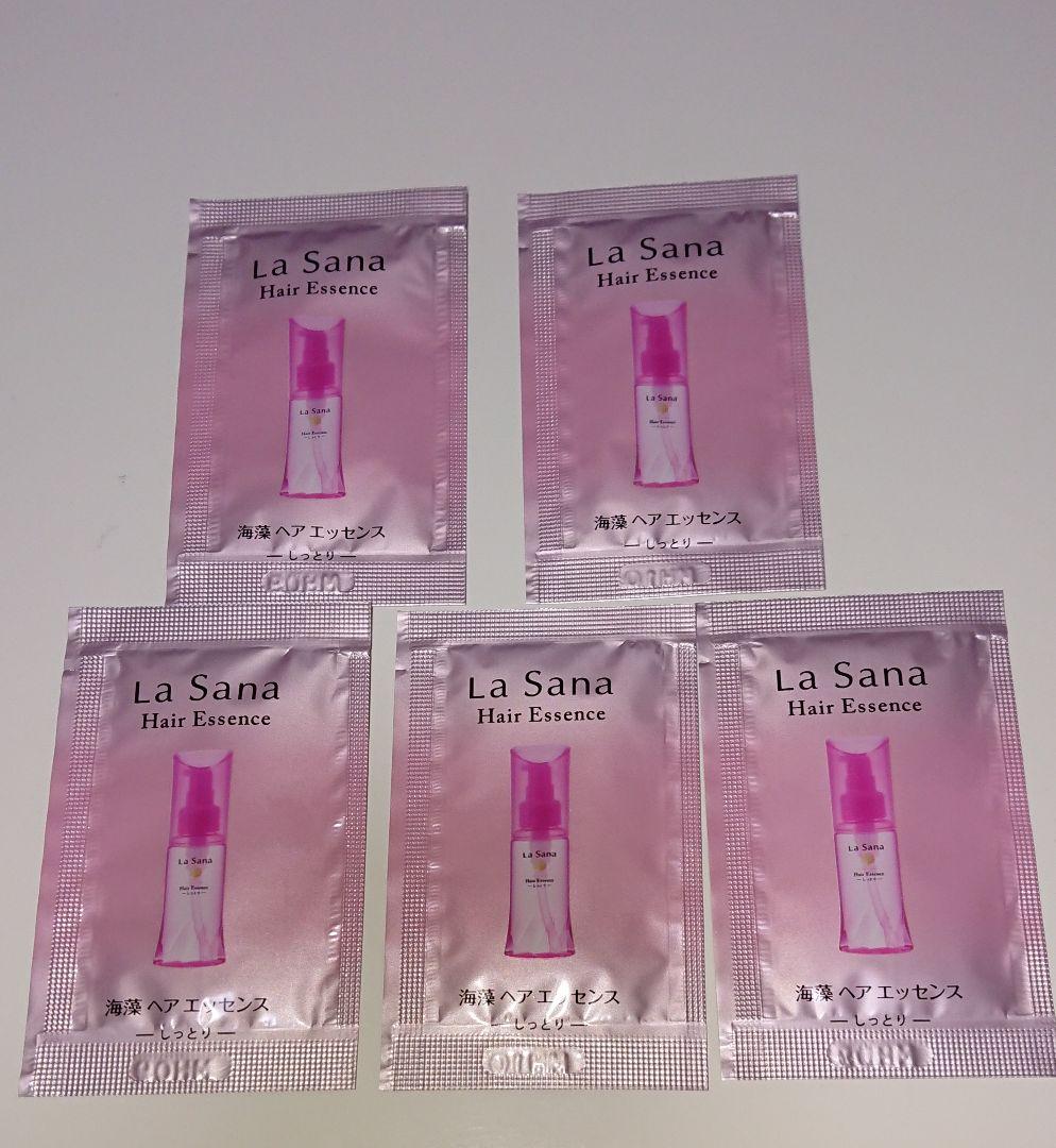 La Sana ラサーナ 海藻ヘアエッセンス しっとり 2ml 5袋セット - メルカリ