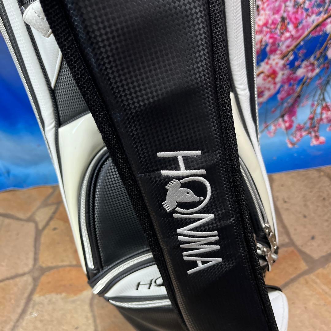 寶BT-1056 美品！HONMA キャディバッグ ブラック - メルカリ