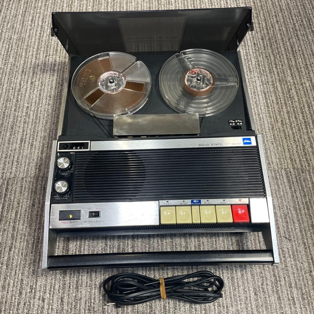 東芝5号サイズ オープンリールテープレコーダー整備済動作中古機 GT