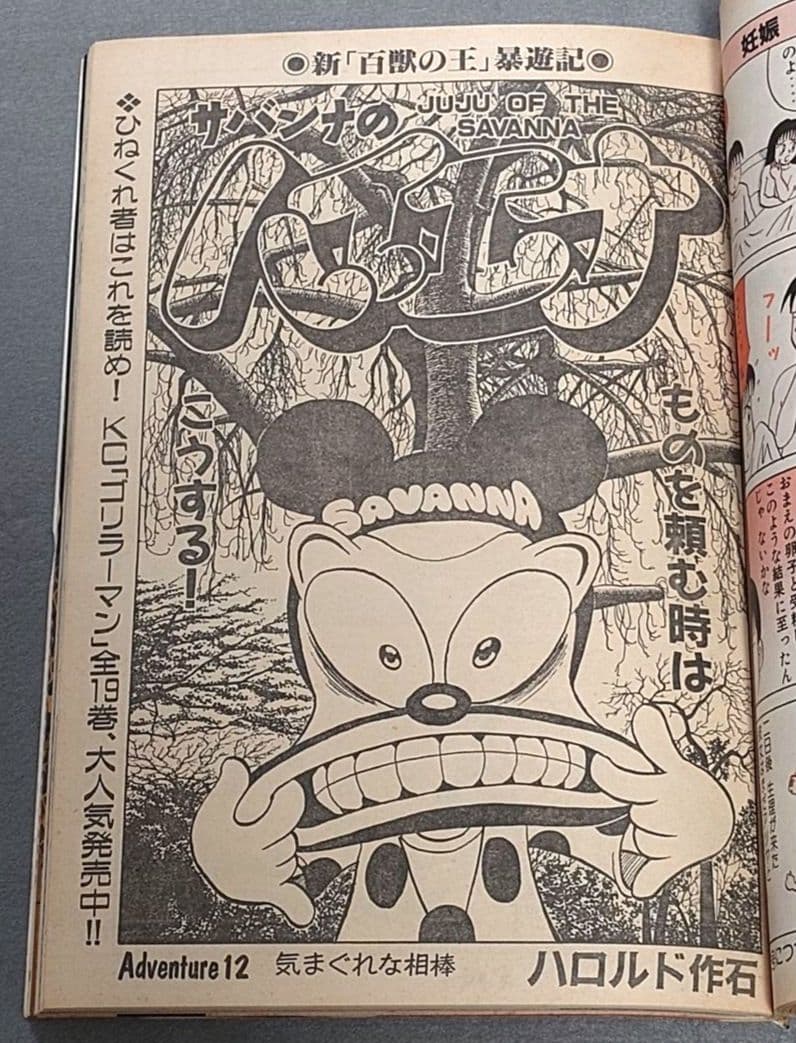 週刊ヤングマガジン1994年6月27日27号『1・2の三四郎2』表紙/小林