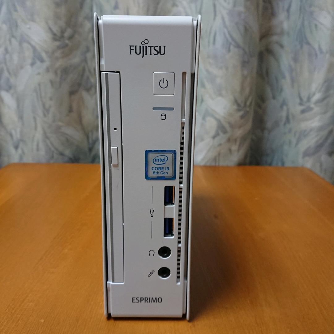 ミニPC 富士通 ESPRIMO Q558/V intel8世代CPU - メルカリ