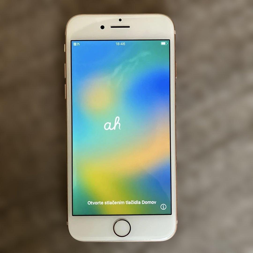 美品】Apple iPhone 8 ゴールド 本体 64G - メルカリ