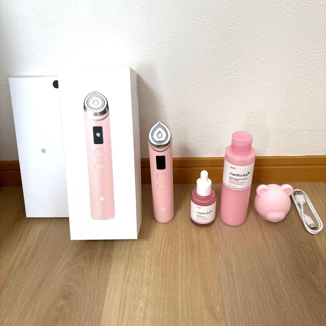 美品　MEDICUBE メディキューブ booster pro ブースタープロ 楽天市場】ROOM桃コラボ【medicube公式】AGE-R ブースタープロ（メディ