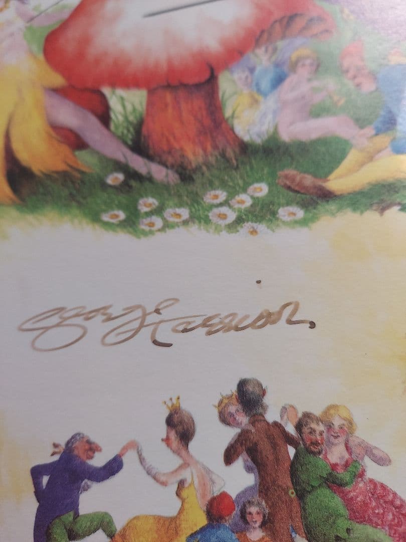 最終値下げ☆ジョージ・ハリスン【直筆サイン入り！】限定豪華本+CD