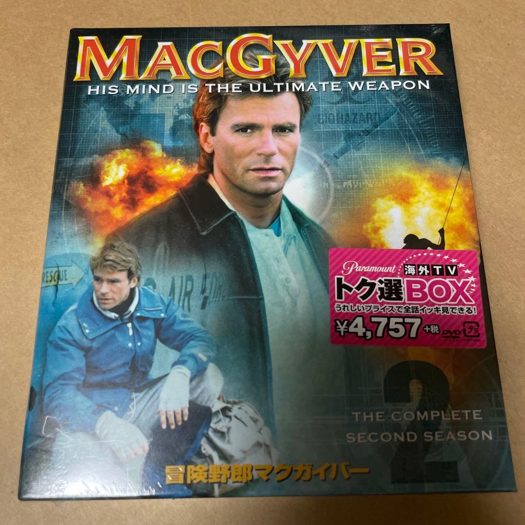冒険野郎マクガイバー DVD シーズン1・2（トク選BOX）〈6枚組×2〉日本