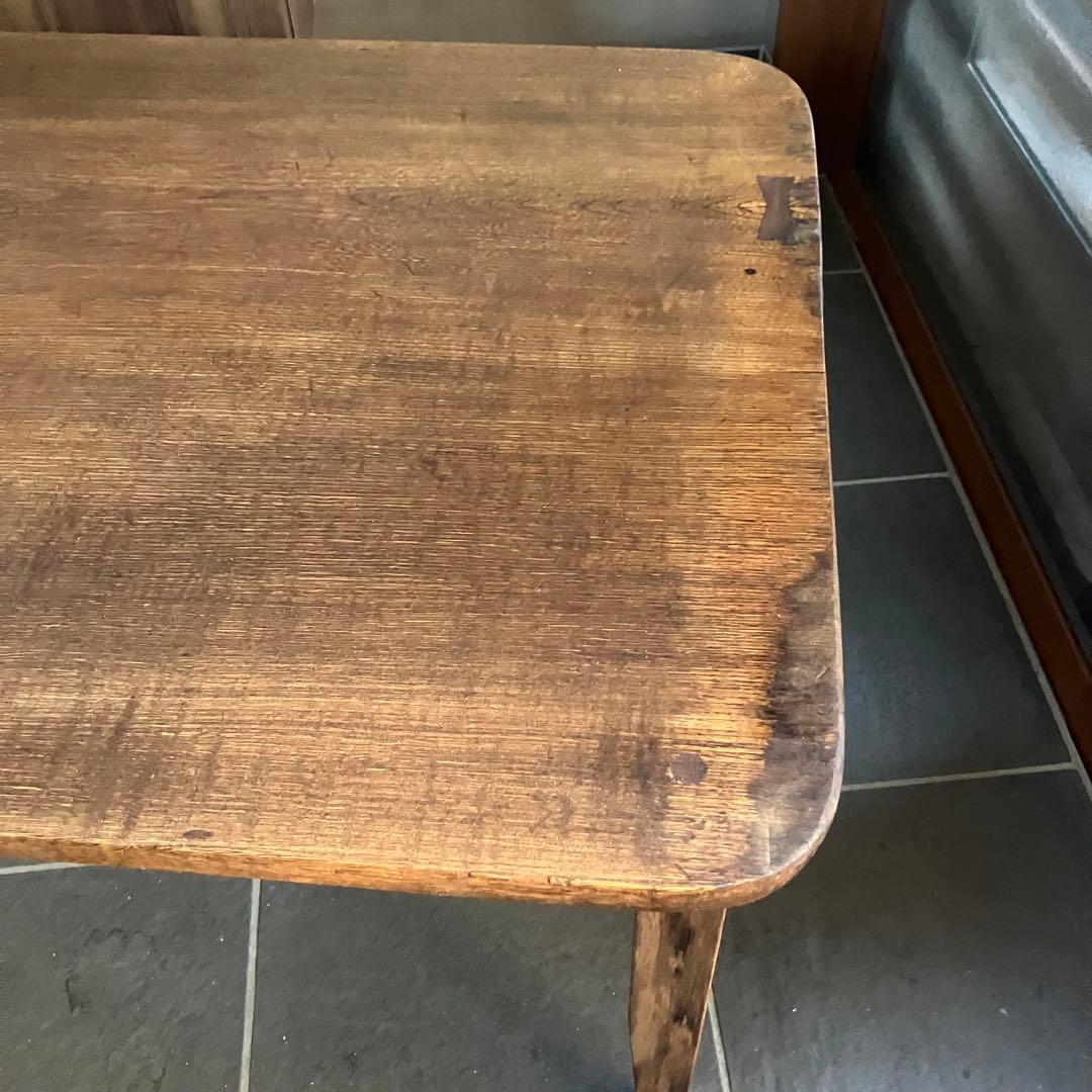 古い天板をリユースしたローテーブル ハンドメイド-の正規取扱店