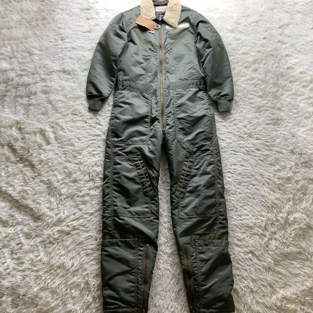 未使用/タグ付き ■AVIREX オールインワン　つなぎ　カーキ　LL AVIREX（アヴィレックス） オールインワン NAVAL ALL IN ONE