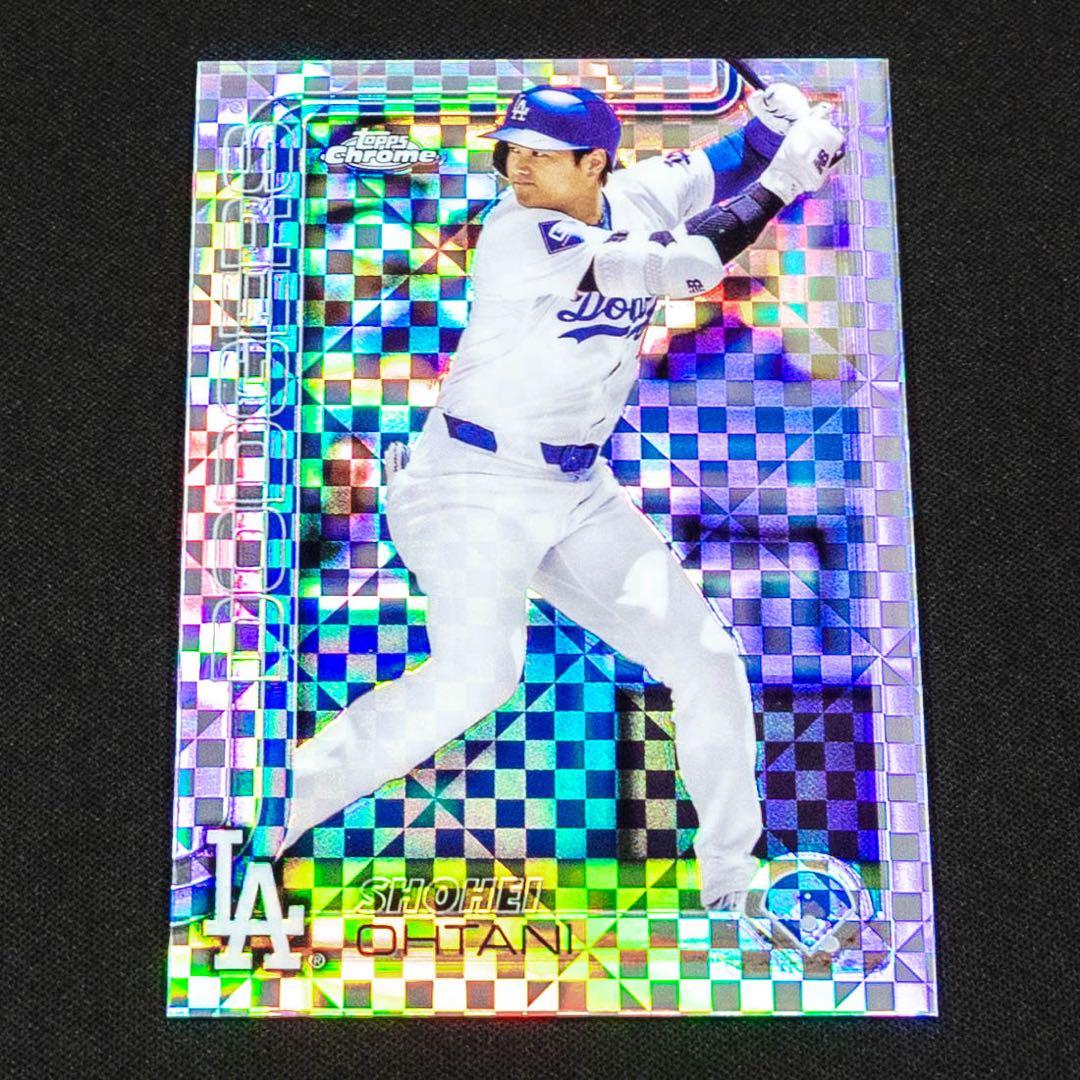 B*b様 2025 Topps Chrome 大谷翔平 エックスフラクターパラレ - メルカリ