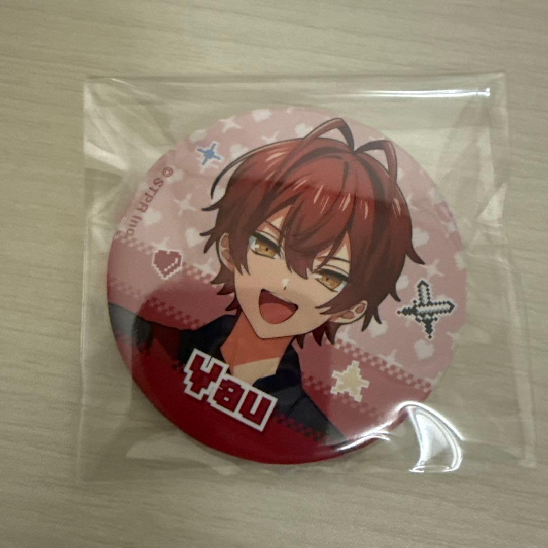 騎士X ばぁう いちごマイクラ 缶バッジ - メルカリ