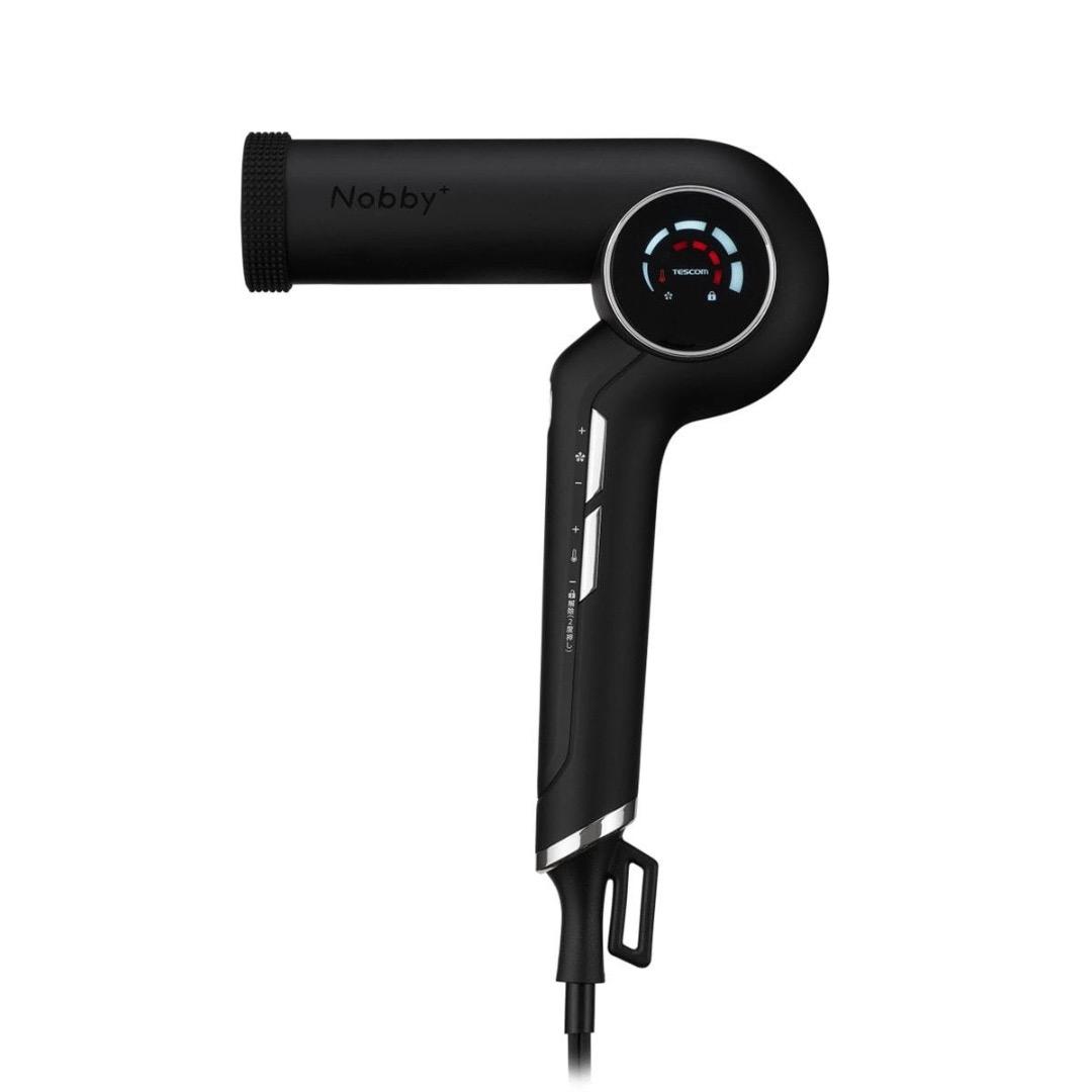 【ほぼ未使用品】ノビープラス ヘアドライヤー ブラック ND540A ノビープラス プロテクトイオンヘアードライヤーND540A-K（1200W