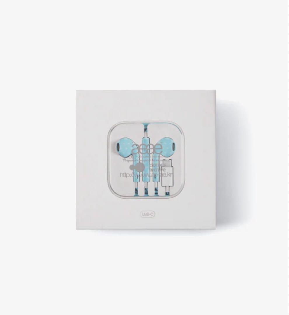 aeae 有線イヤホン USB-C SKY BLUE【新品、未使用】 - メルカリ