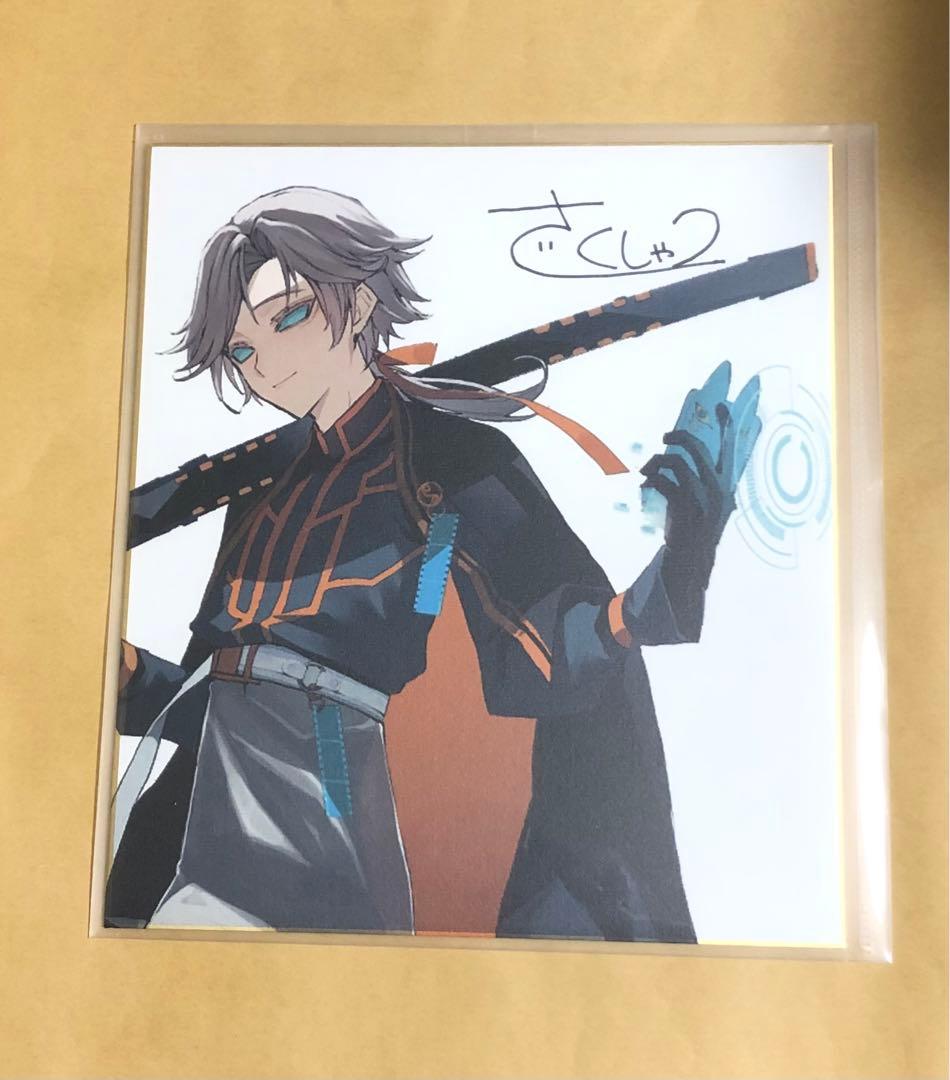 第五人格　ドン・キホーテ　コラボ　サイン色紙　 　写真家　さくしゃ2 第五人格 クリエイターコラボ企画 【さくしゃ2 × 写真家】 ドンキと