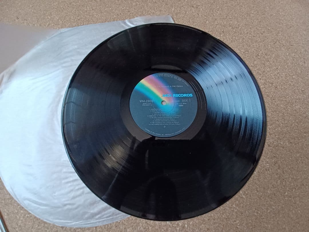 レコード THE BEST OF／THE MAMAS&PAPAS 帯つき