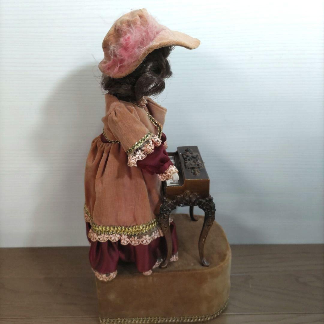 【希少】【ビスクドール】サンキョー ミュージック オートマタ ドール セシール