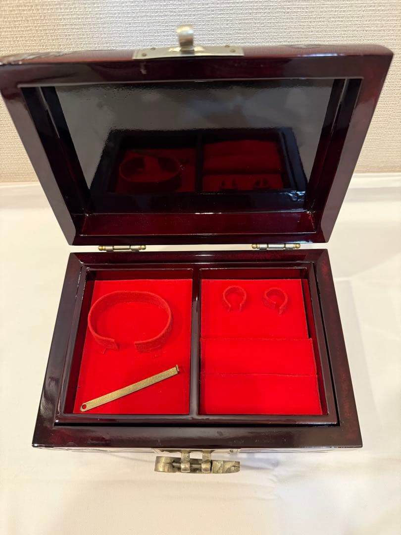 螺鈿細工 らでん 韓国伝統工芸 ジュエリーボックス 小物入れ - メルカリ