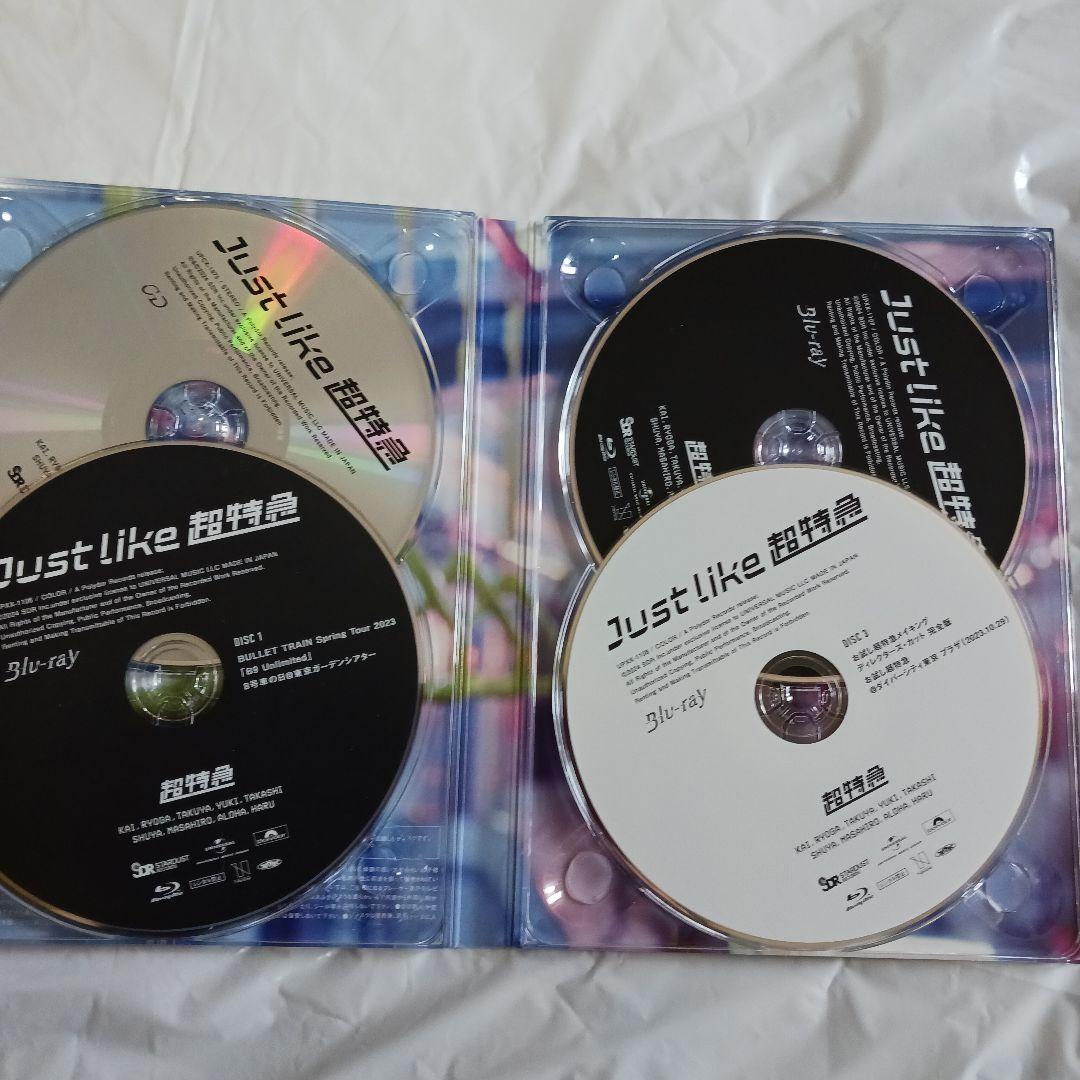 値下げ》 [初回限定] Just like 超特急 Blu-ray3枚組+CD - メルカリ