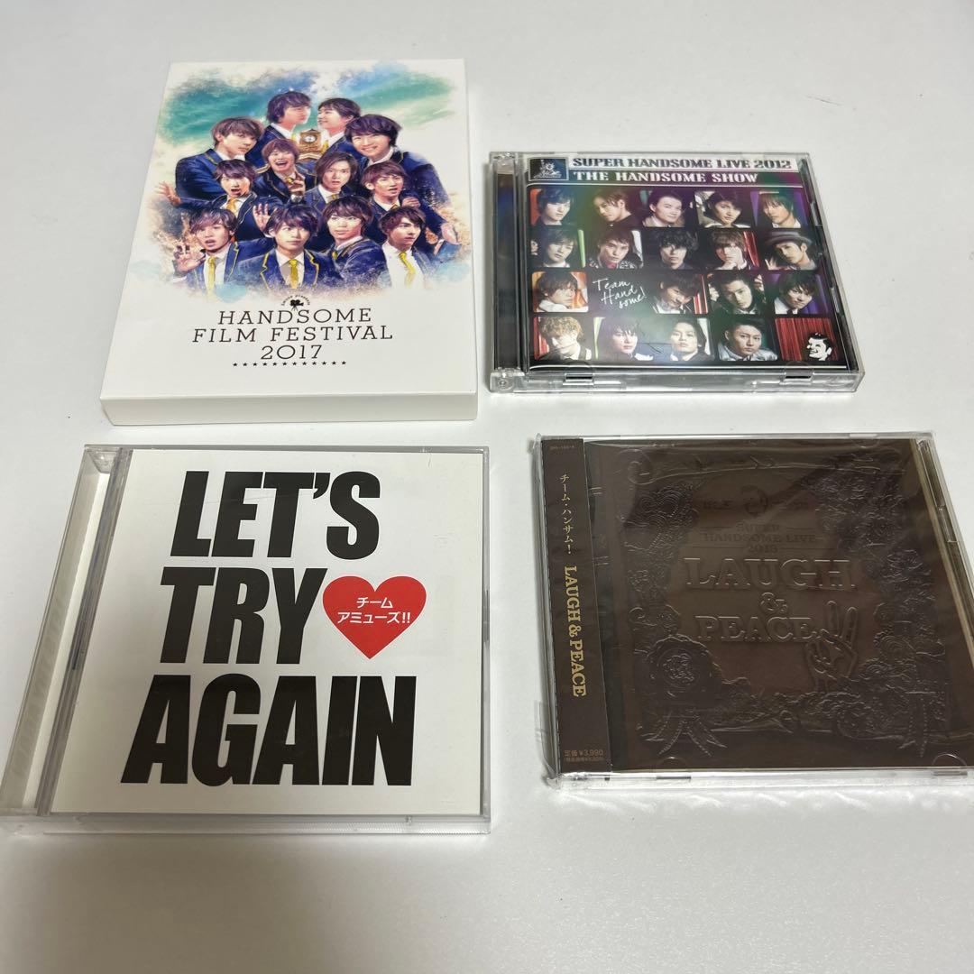 アミューズ、ハンサムライブ CD、DVD 4点セット - メルカリ