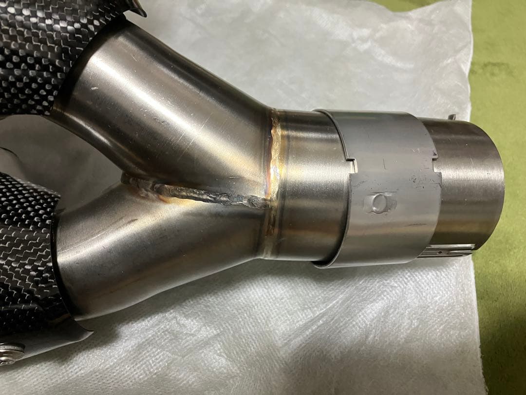 BMW R1300GS 純正オプションアクラポビッチ スリップオンサイレンサー