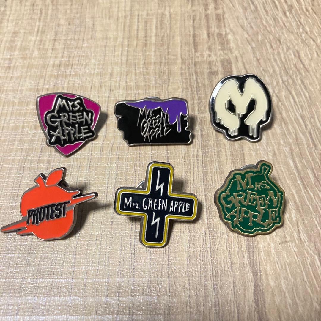 炭*素様 Mrs. GREEN APPLE ピンバッジ ミセスピンズ - メルカリ