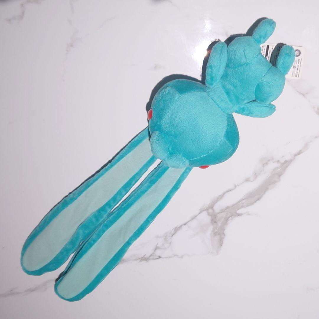 H*o様 チャックスGP 汎用うさぎ デュアルペンポーチ ターコイズブルー