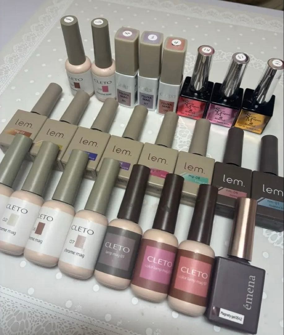 マグネットネイル ２４本セット 楽天市場】【全品半額coupon事前配布中】 マグネットネイル 「かぐや