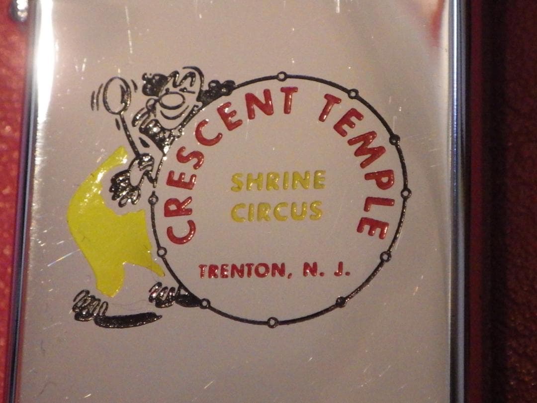 フリーメイソン☆シュラインサーカス☆ZIPPO☆ライター☆ビンテージ