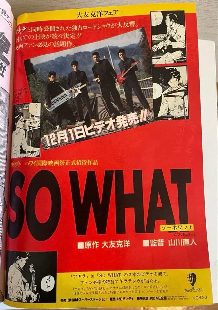 ヤングマガジン1988年 AKIRA クライマックス開始号 表紙破れ有 - メルカリ