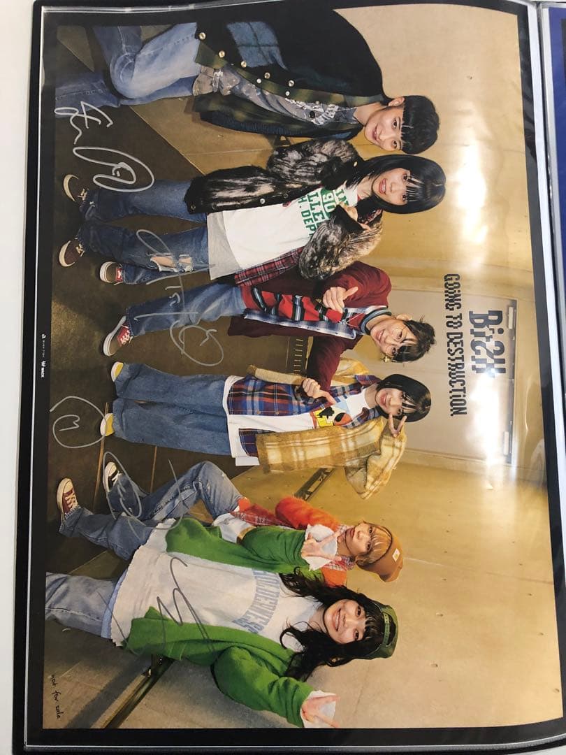BiSH 直筆入りサインポスター 9点 まとめ B2アルバム - メルカリ