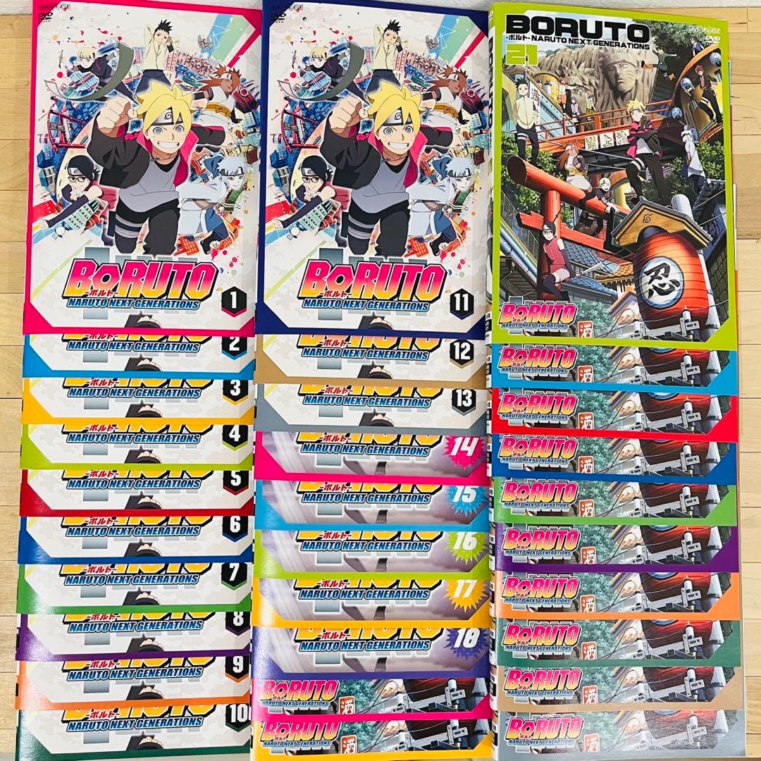 BORUTO ボルト【vol.1-69+劇場版】DVD 匿名配送☆即購入可