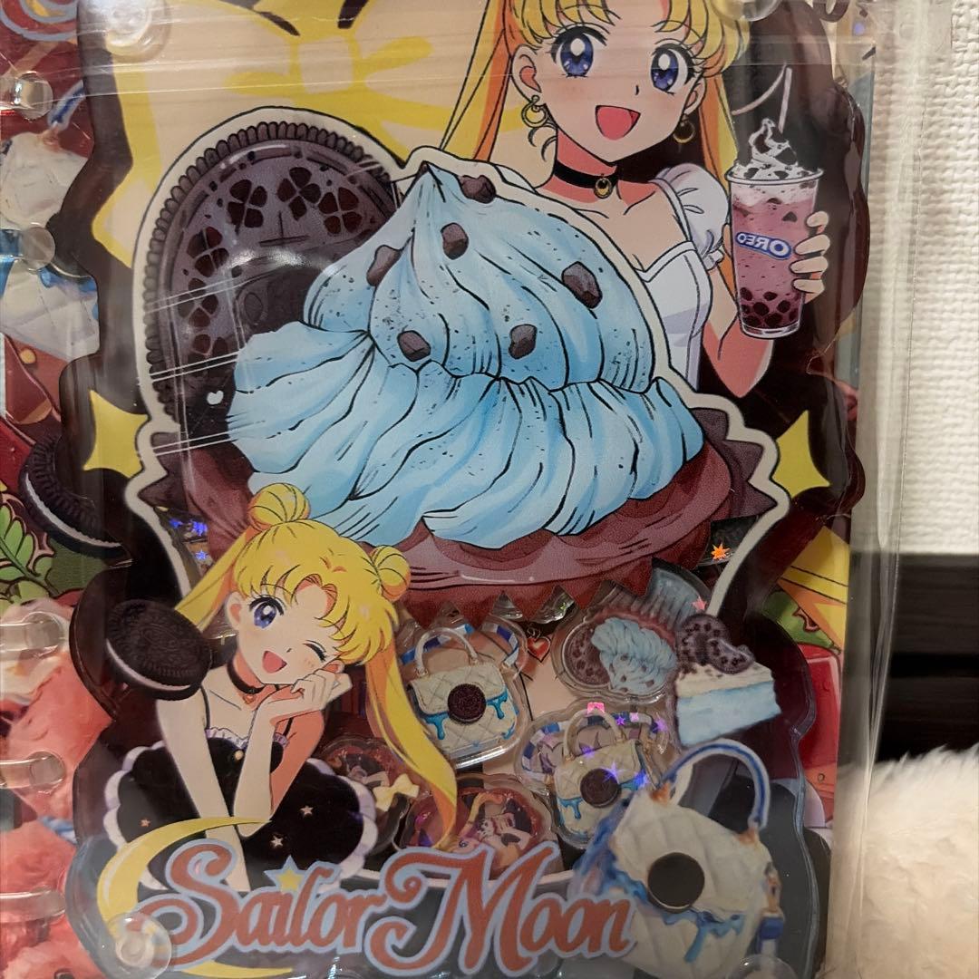 1点限り C9 セーラームーン シャカシャカノート シール帳 アクリル