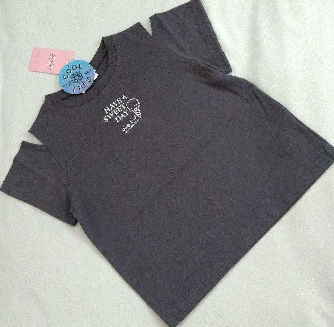 メル19034様専用☆新品 ピンクラテ☆シアーTシャツコ－デセット 130