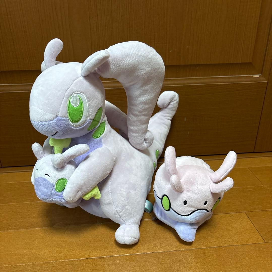 ポケモン だっこぬいぐるみ ヌメラ&ヌメルゴン・ミニヌメラ セット