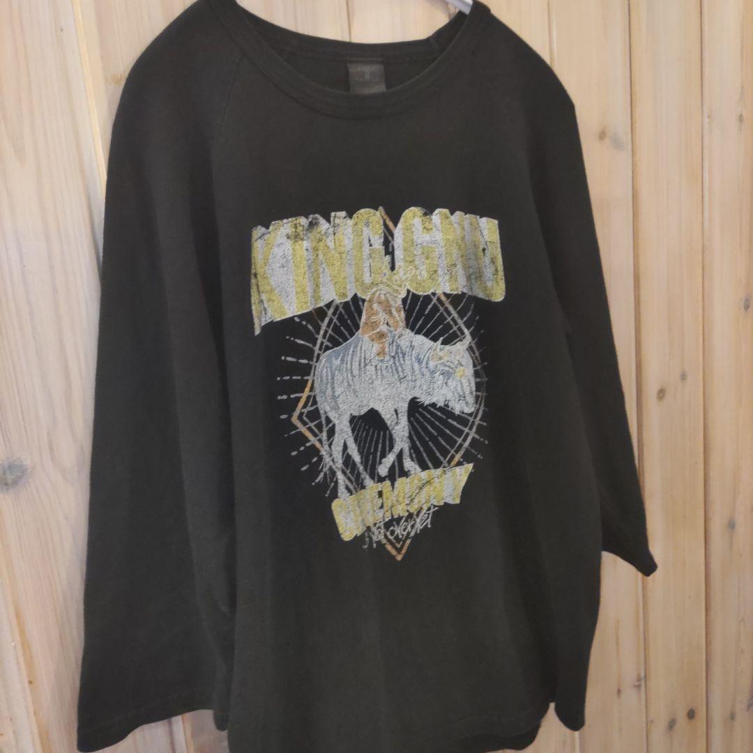 期間値下☆KingGnu キングヌー CEREMONY 公式グッズ ラグランT - メルカリ