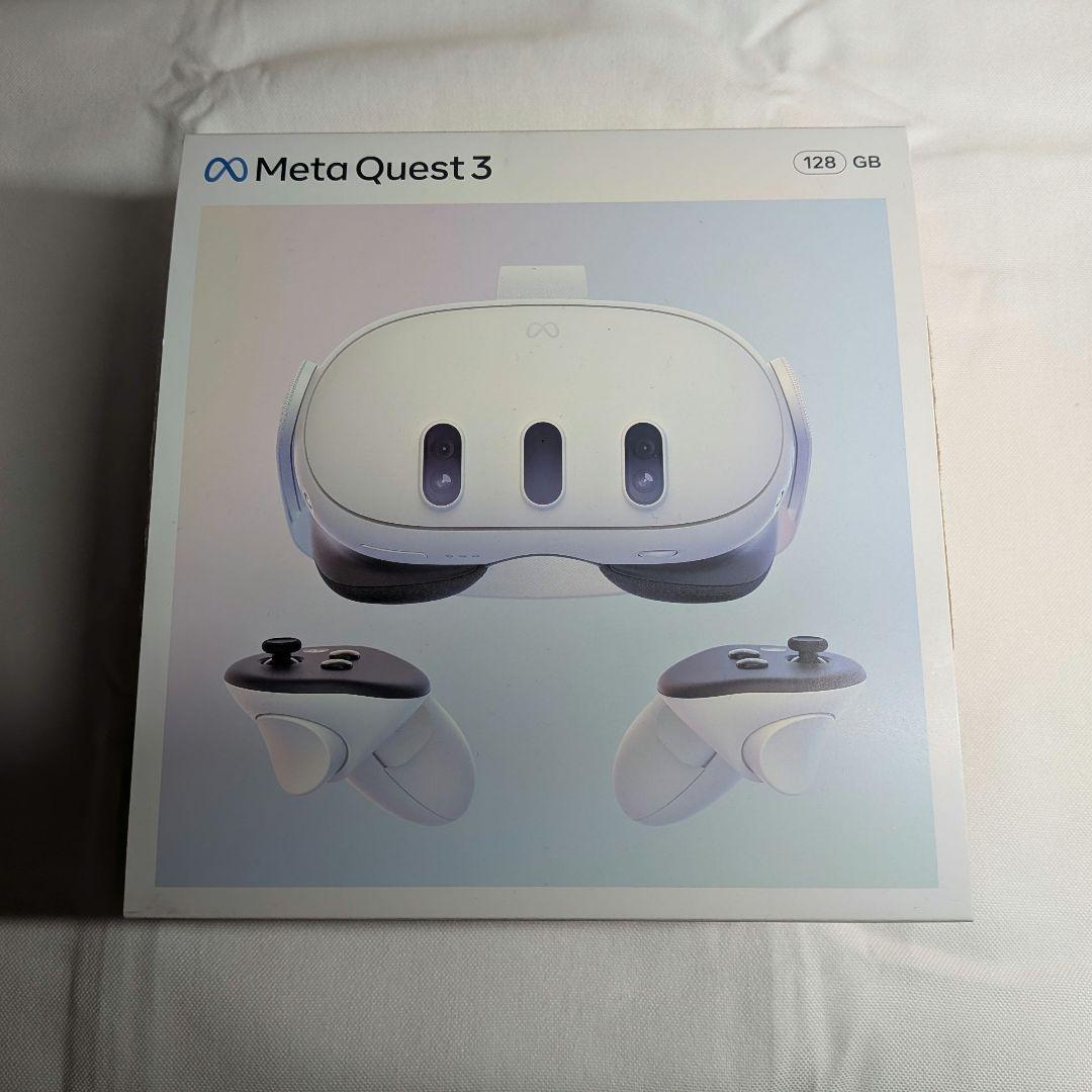  Quest 3 128GB 本体＋その他 初期化済 META メタ Quest 3 128GB 899-00591-01 オールインワンVRヘッドセット