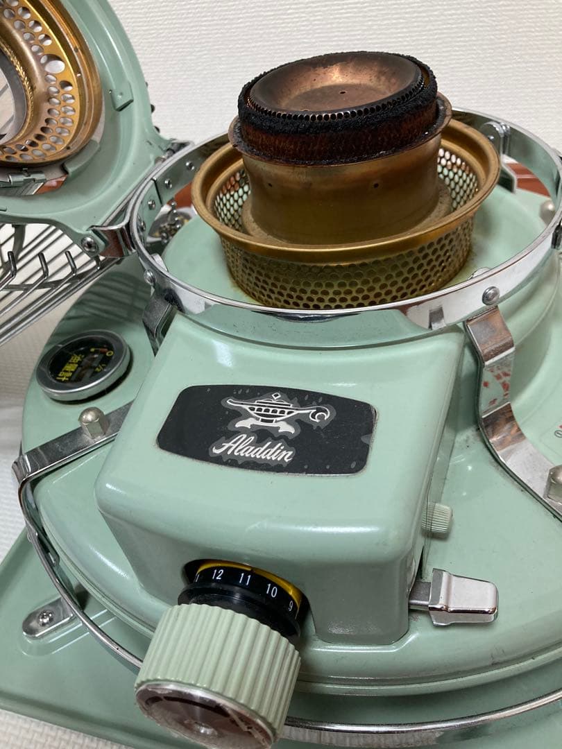 Aladdin アラジン ブルーフレームヒーター 石油ストーブ 芯電動ポンプ