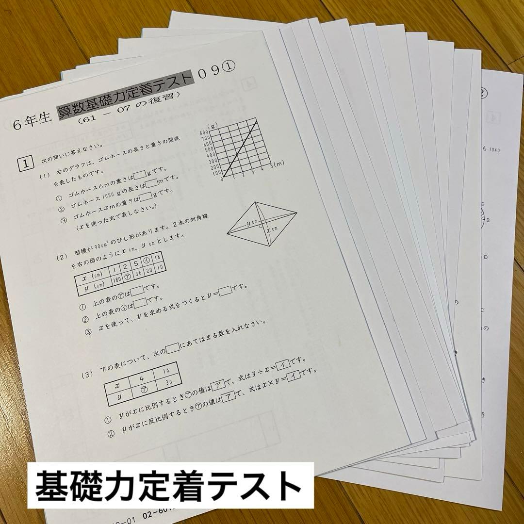SAPIX算数デイリーチェック6年 - メルカリ