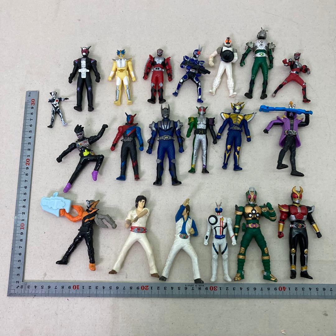 20体セット☆まとめ売り】仮面ライダー ソフビ ミニサイズ フィギュア