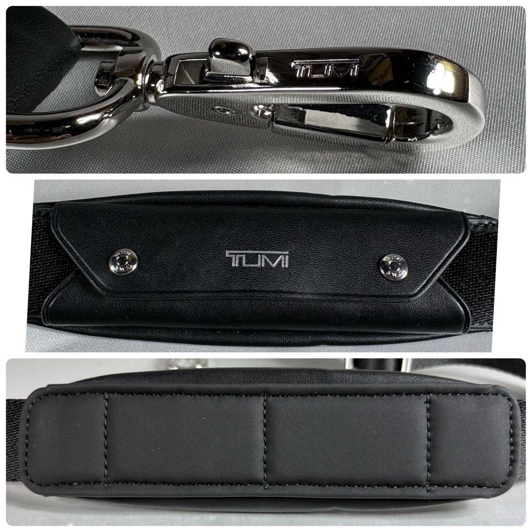 TUMI レザー ビジネスバッグ 2WAY ブラック 黒 PCケース付 高級 - メルカリ
