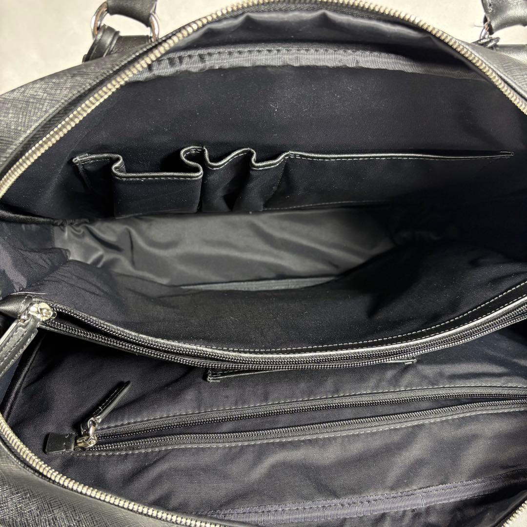 TUMI レザー ビジネスバッグ 2WAY ブラック 黒 PCケース付 高級 - メルカリ