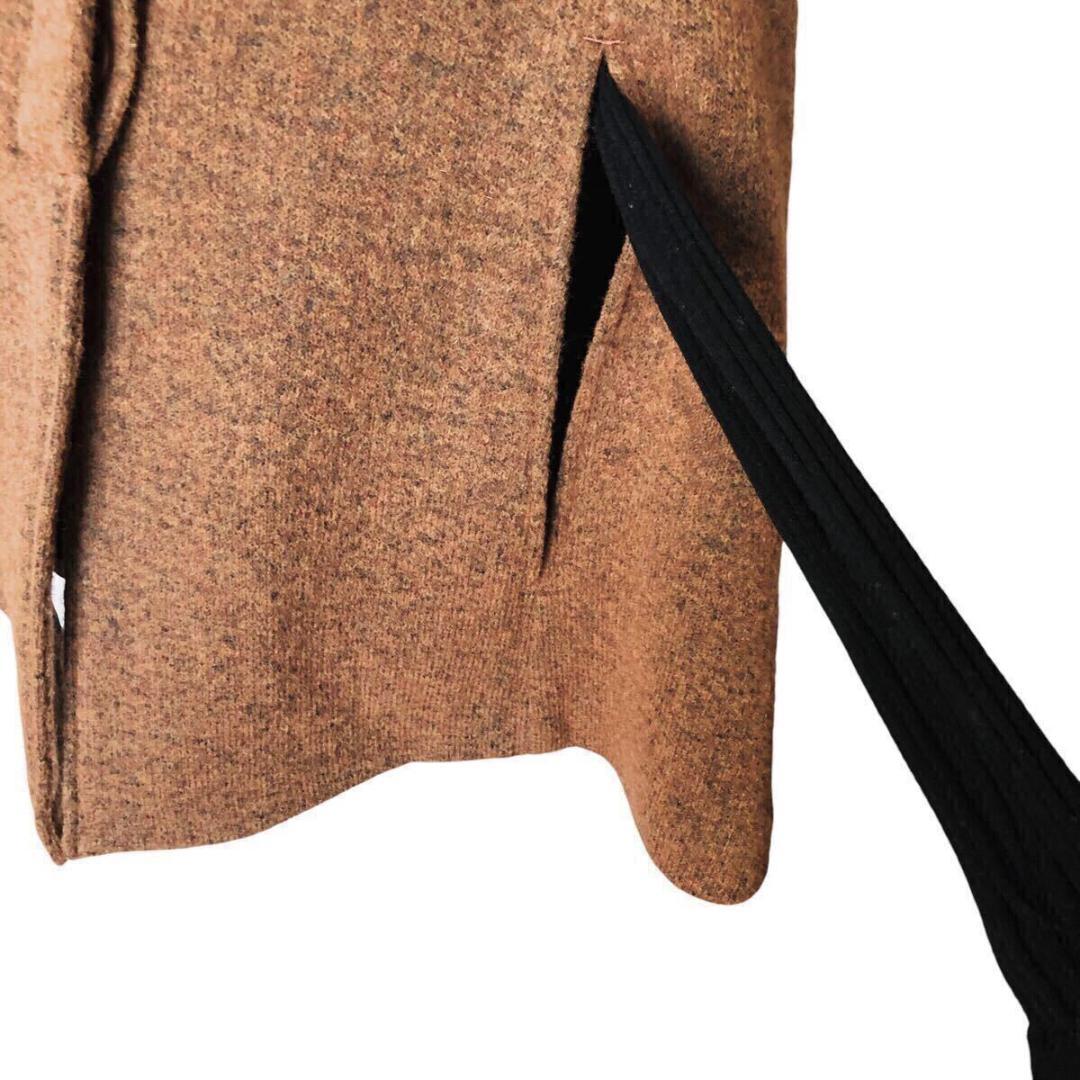 MASON´S⭐️メイソンズ ウール ケープ コート ブラウン サイズ40